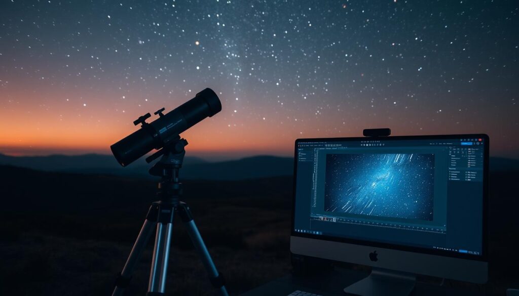 Fixing Star Trails in Guided Images